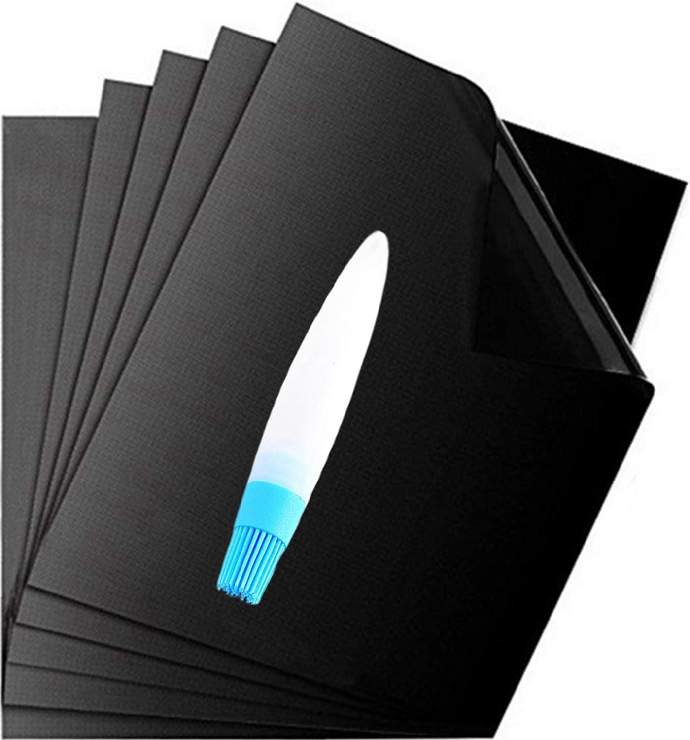 Mata do grillowania maty do pieczenia arkusze do grillowania nieprzywierające wielokrotnego użytku i łatwe w czyszczeniu mata grilla Weber zewnątrz