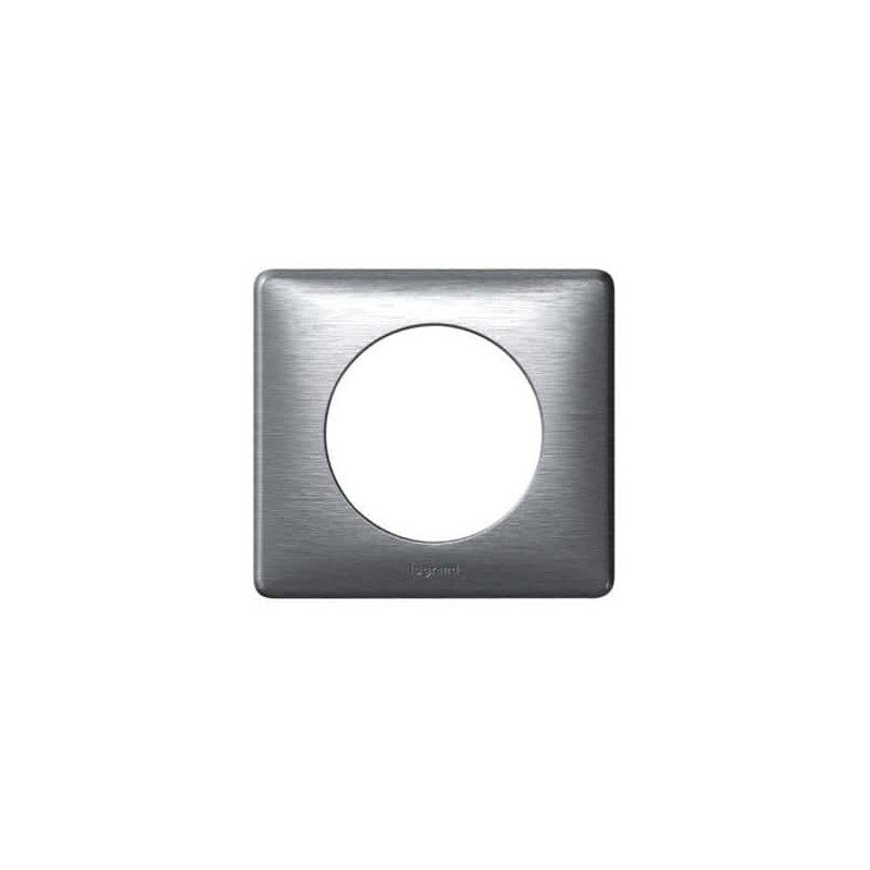 Legrand 068988 Placa Céliane metal 2 puestos para renovación distancia