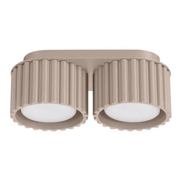 Reflektor sufitowy Spot AURA taupe 2xGX53x10W wym: 8 x 21 x 10 cm IP20 Sollux Lighting