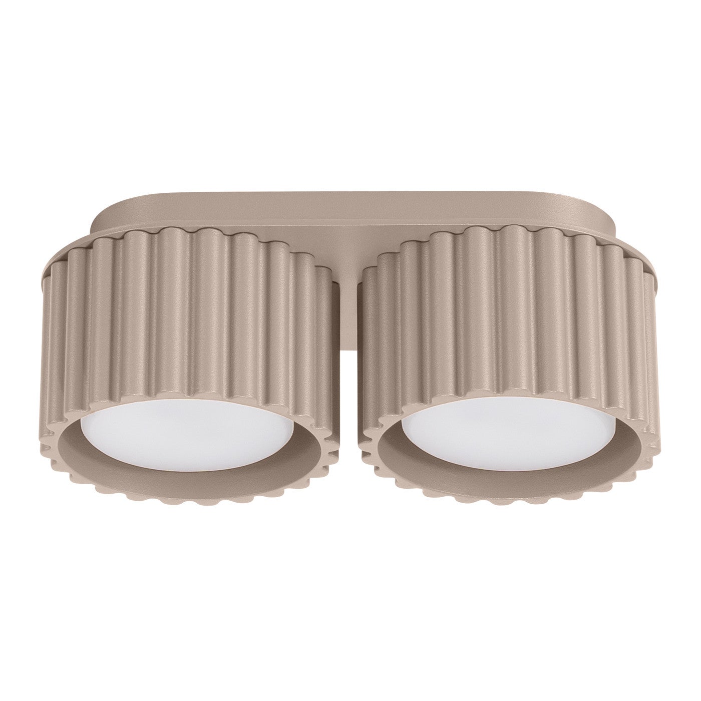 Reflektor sufitowy Spot AURA taupe 2xGX53x10W wym: 8 x 21 x 10 cm IP20 Sollux Lighting