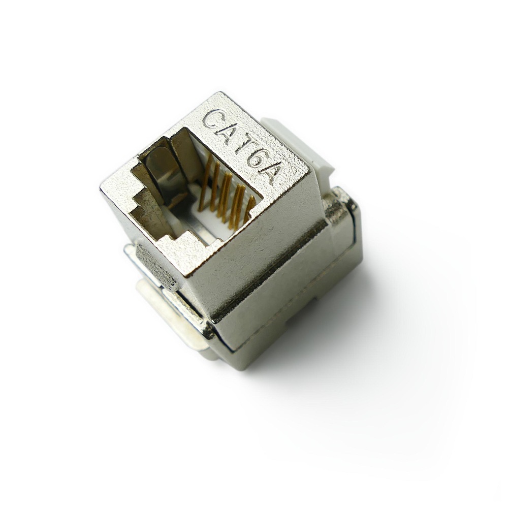 Keystone RJ45 Cat.6A Femme à TB110 STP monté sans outils - 4
