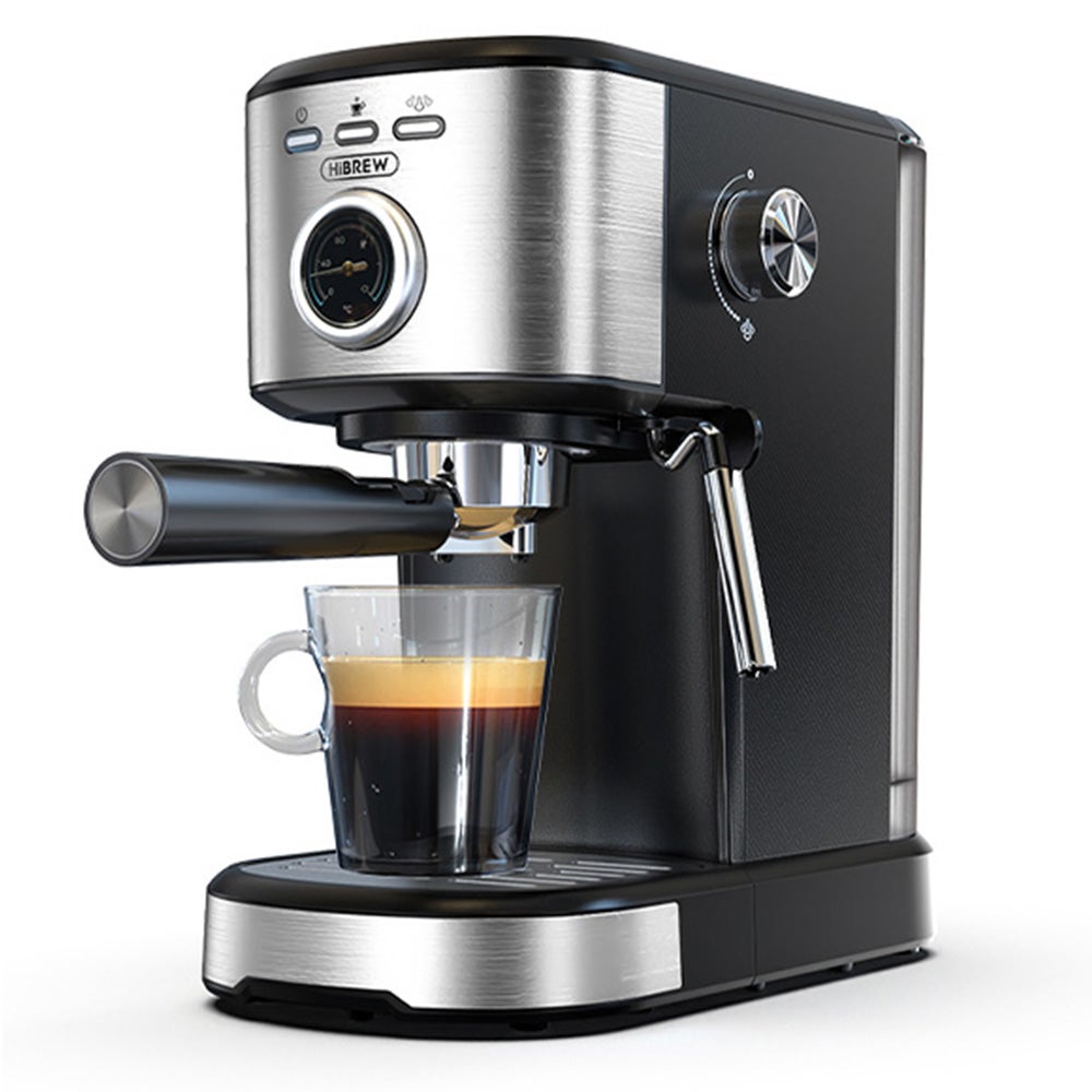 Machine à Expresso HiBREW H11 - Semi-automatique 19 Bars 1450W - Inox - Compatible Nespresso