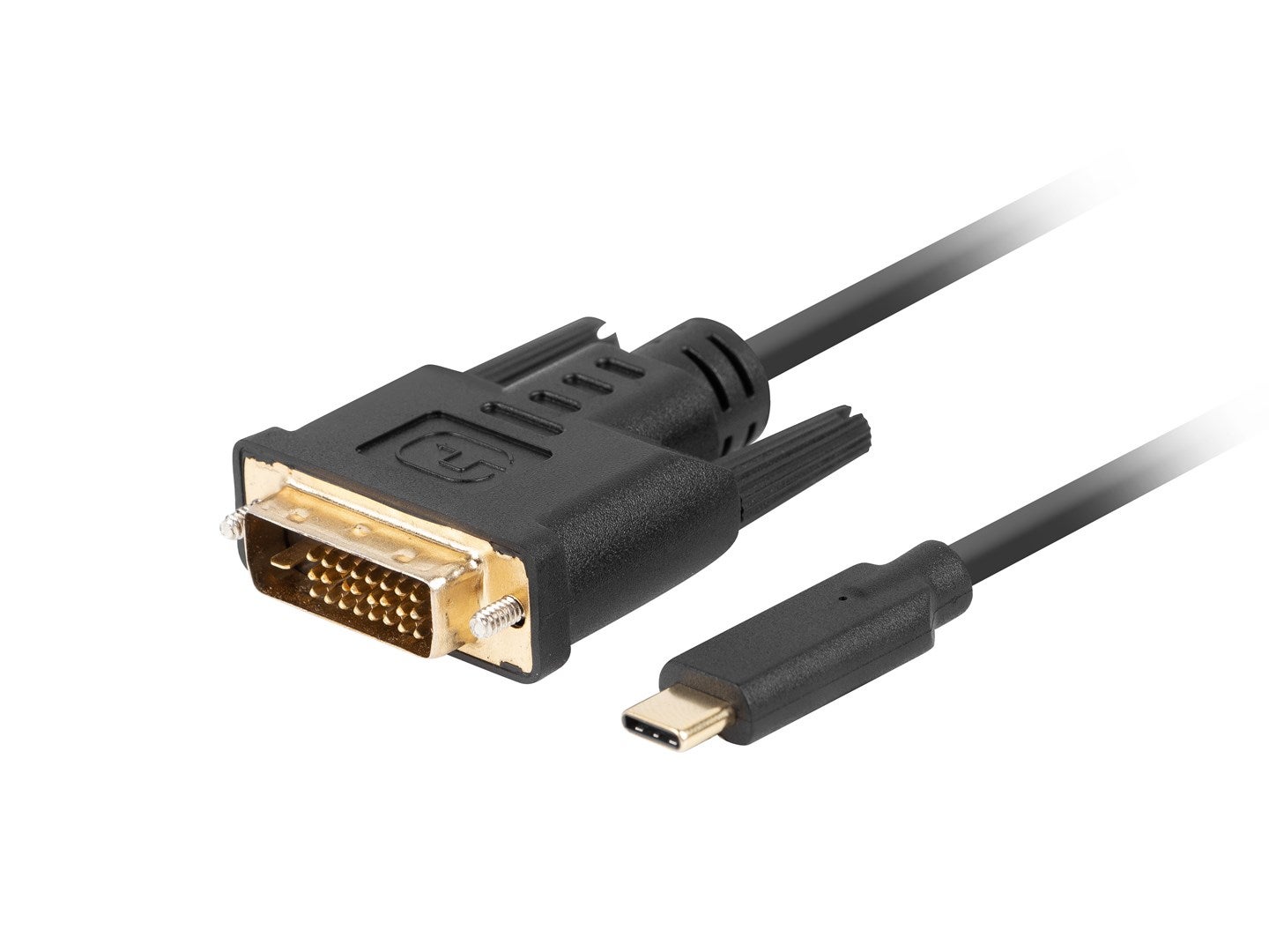 Lanberg CA-CMDV-10CU-0010-BK câble adaptateur vidéo 1 m USB Type-C DVI ...