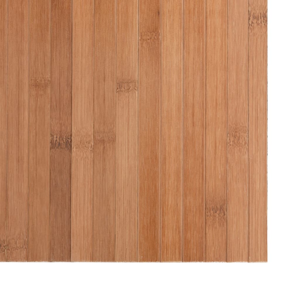 Tapis rectangulaire naturel 60x500 bambou - 6