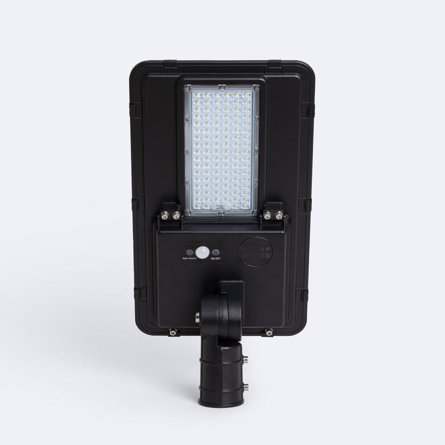 Lampadaire LED Solaire 6400 lm 160 lm/W Sinaí avec MPPT et Détecteur de Mouvement , 4000K Blanc neutre, Aluminium, IP65, 6400lm - 2
