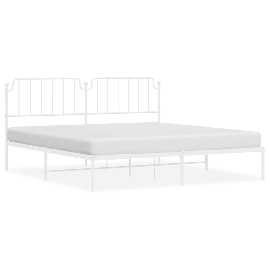 VASAGLE Struttura Letto Matrimoniale, 160 x 200 cm, con Testiera