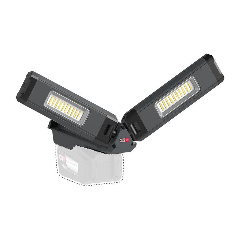 Reflektor LED DUO CONNECT 108 W 2500 lm 5,2 Ah 18 V IP30 SCANGRIP