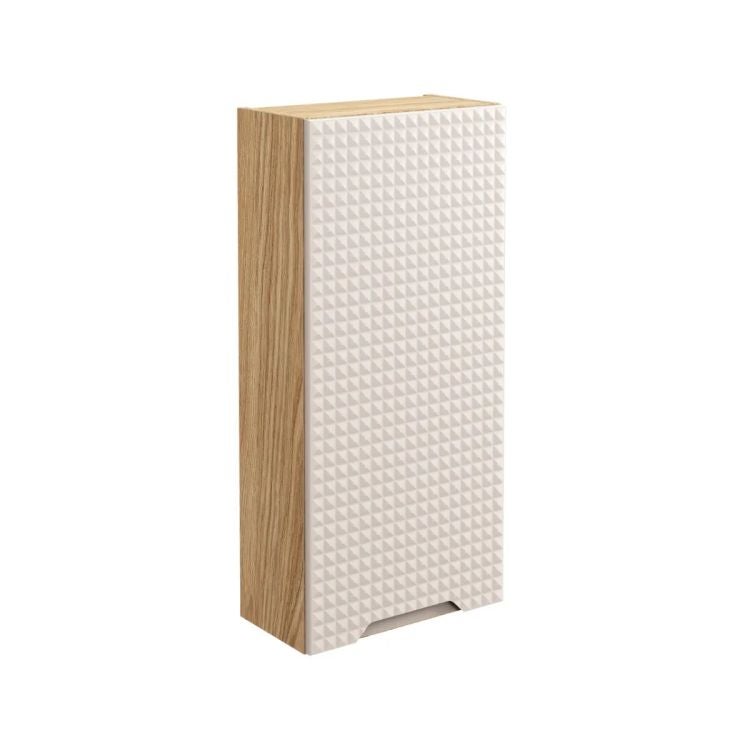 Szafka łazienkowa LUXOR BEIGE 83-35-1D 35cm dąb olejowany/beżowa