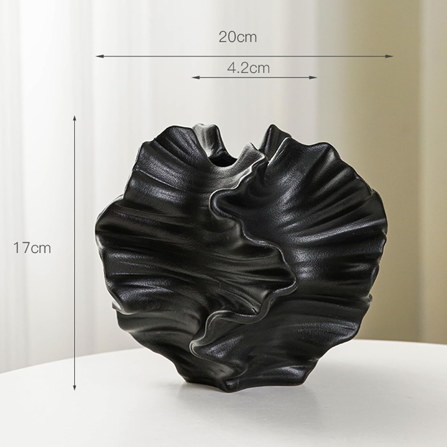 (1 unidade) Vaso moderno em estilo nórdico para decoração, vaso de flores com estética boêmia para casa, sala de estar, escritório, casa de campo, me - 5