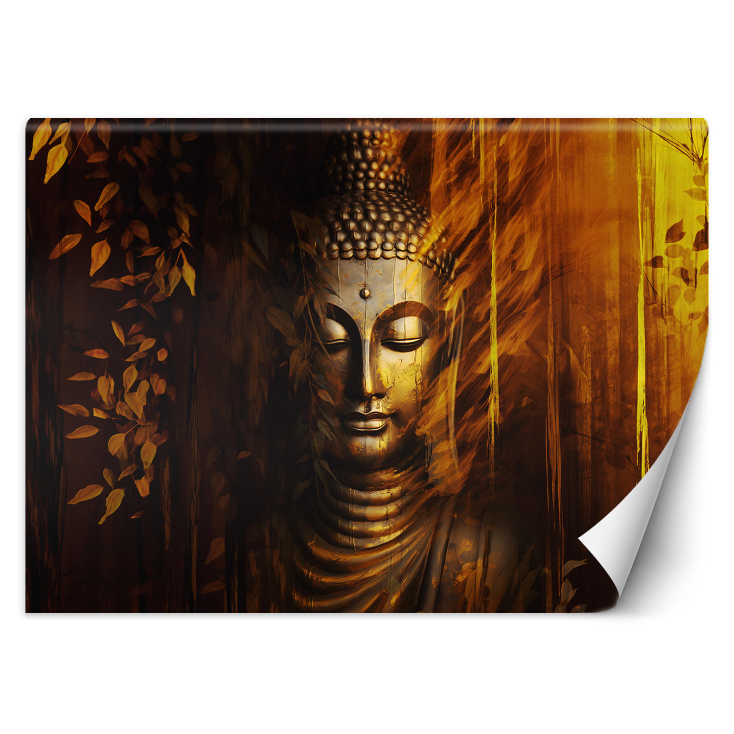Fototapeta, Złoty Budda 350x245