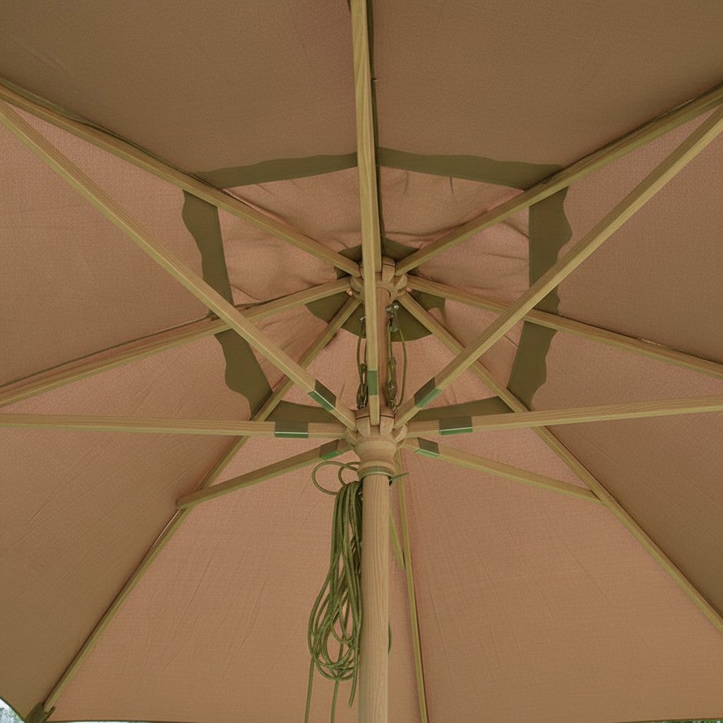 Parasol droit taupe 4x3 m Pegasia - 3