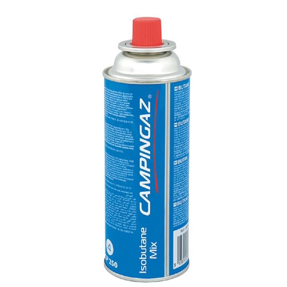 Cartuccia gas isobutano Campingaz CP250 ricambio fornelletti campeggio valvola - 2