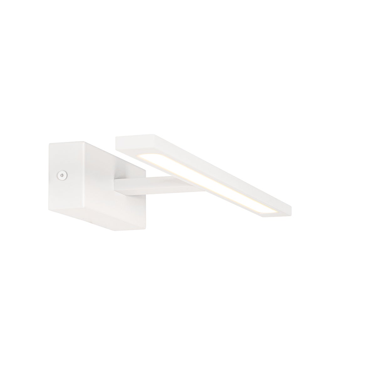 Qazqa design applique murale - Jerre - blanc, led intégrée 13w incluse, Integrated led, 2700k, blanc chaud, 41.5cm, IP44, idéal - 6