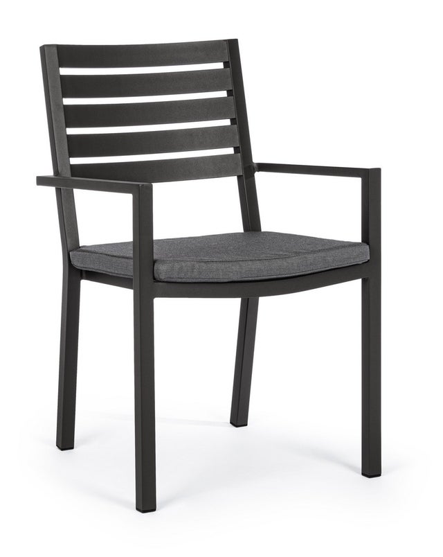 Set 2 Cuscini Patio Impermeabili Set 2 Cuscini Per Sedia Patio GUEGLSA 45,7x45,7 Cm - Impermeabili, Con Laccetti, Per Interni/esterni, Colore Grigio Cuscini Impermeabili Giardino
