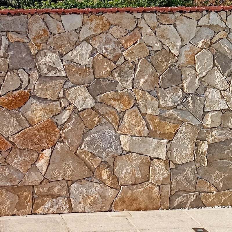 Pierre de parement naturelle brune 1/2 cm - Vendu au m² - 3