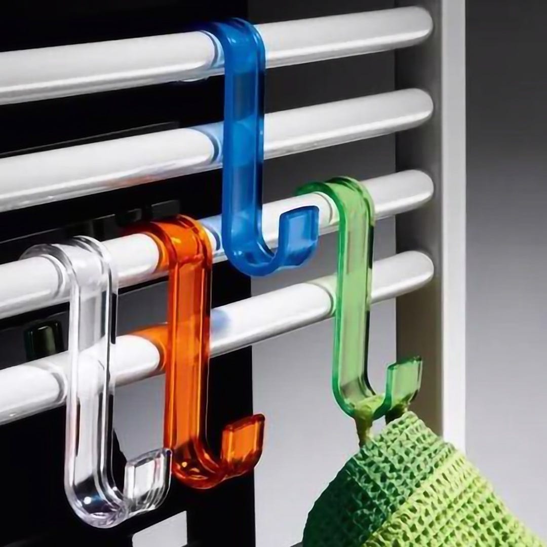 Crochet de couleur pour porte-serviettes et peignoirs | Merlino - 2