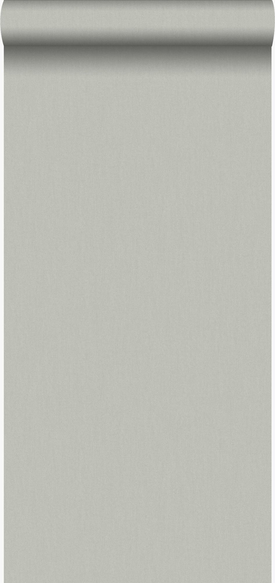 Papel pintado efecto lino marrón claro - 53 cm x 10.05 m - origin wallcoverings