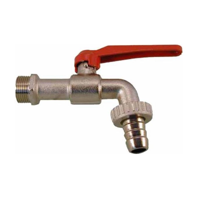 Raccordo A T Con Rubinetto A Sfera Per IBC – PE/ottone – Varie Misure - 2