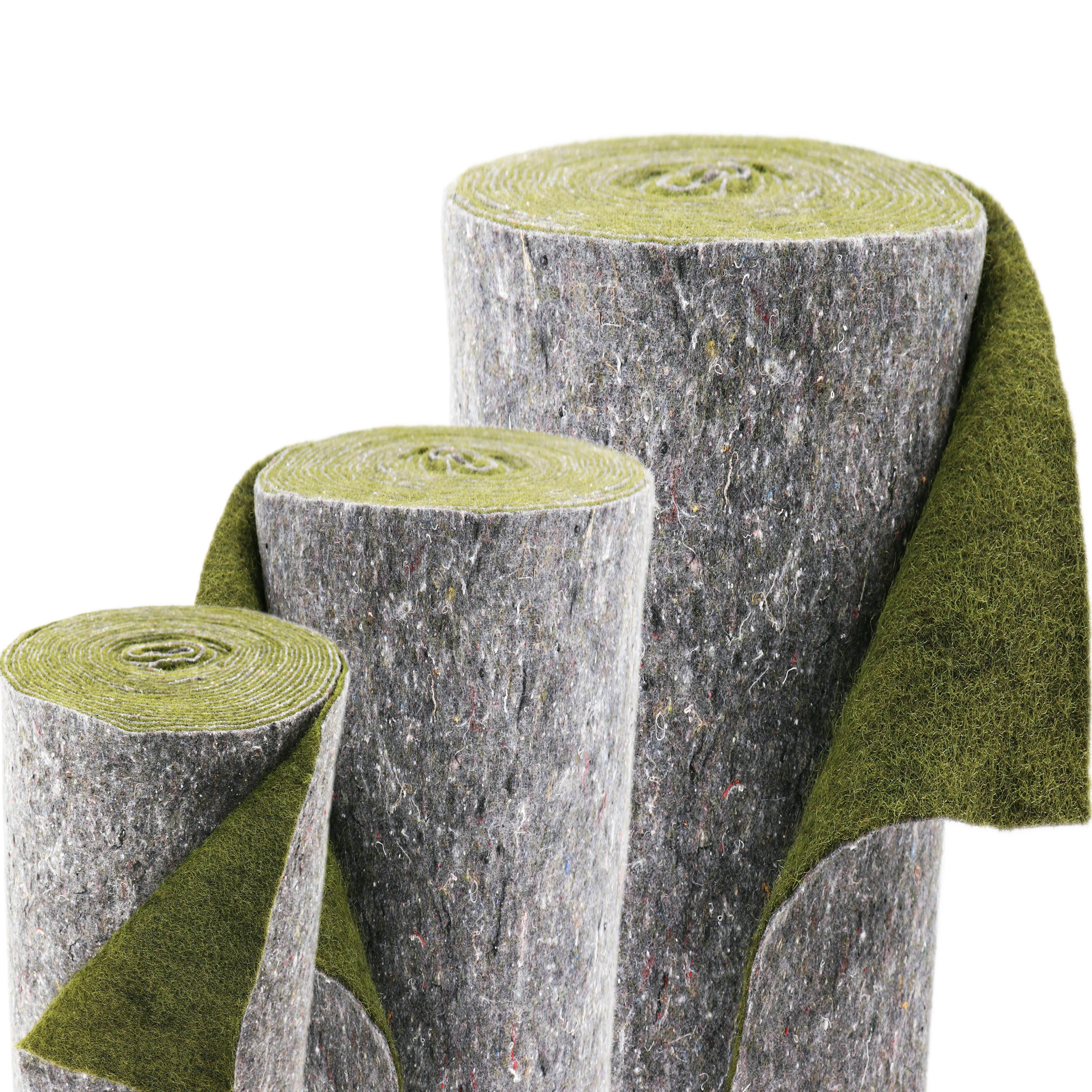 Mata obrzeżowa do oczka wodnego 3m x 0,5m, zielona, mata antyerozyjna do folii stawowej