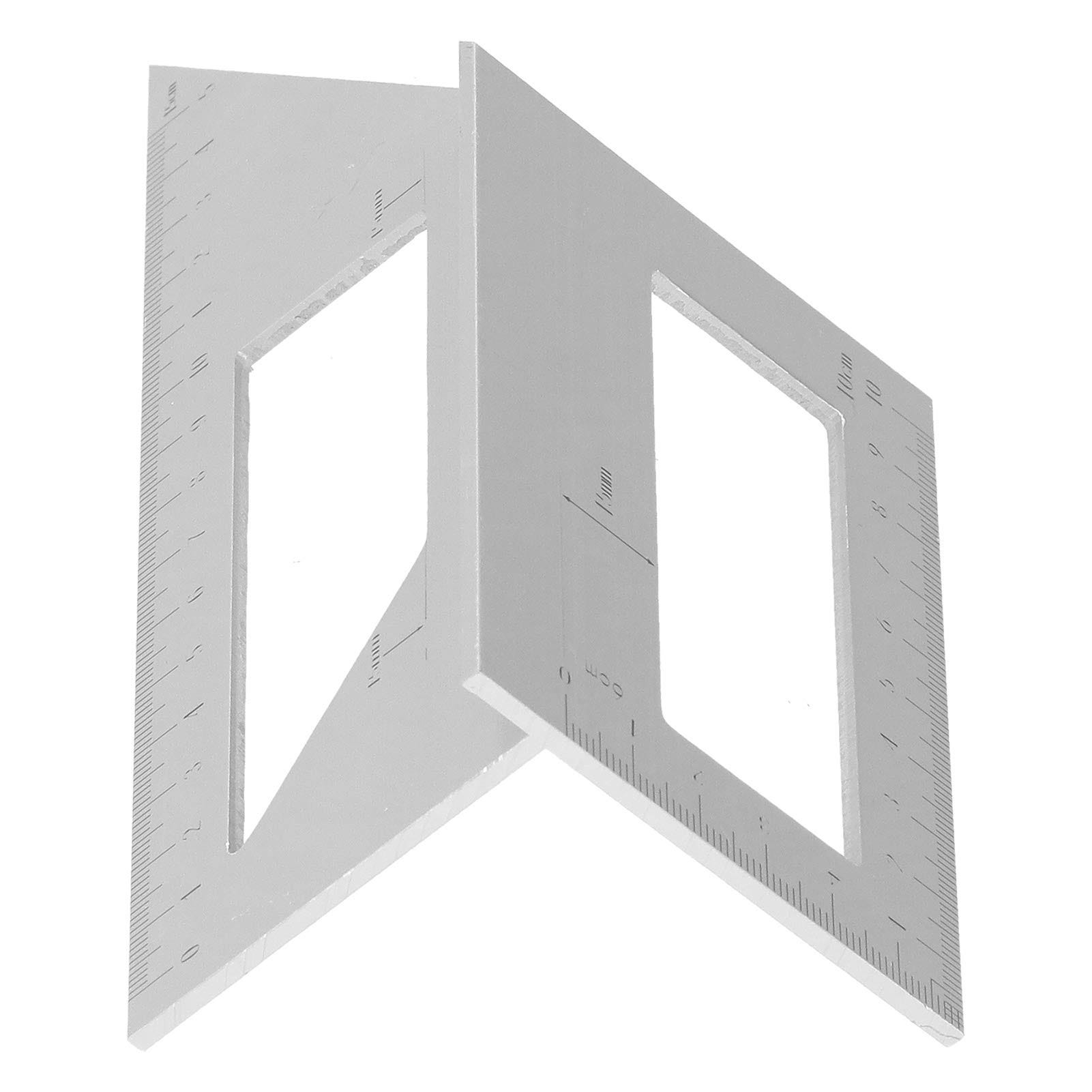 Yuecoom Règle de recherche d'angle, règle de rapporteur, règle de rapporteur numérique, rapporteur électronique en acier inoxydable 10-390 mm Yuecoom Règle de recherche d'angle, règle de rapporteur, règle de rapporteur numérique, rapporteur électronique en acier inoxydable 10-390 mm