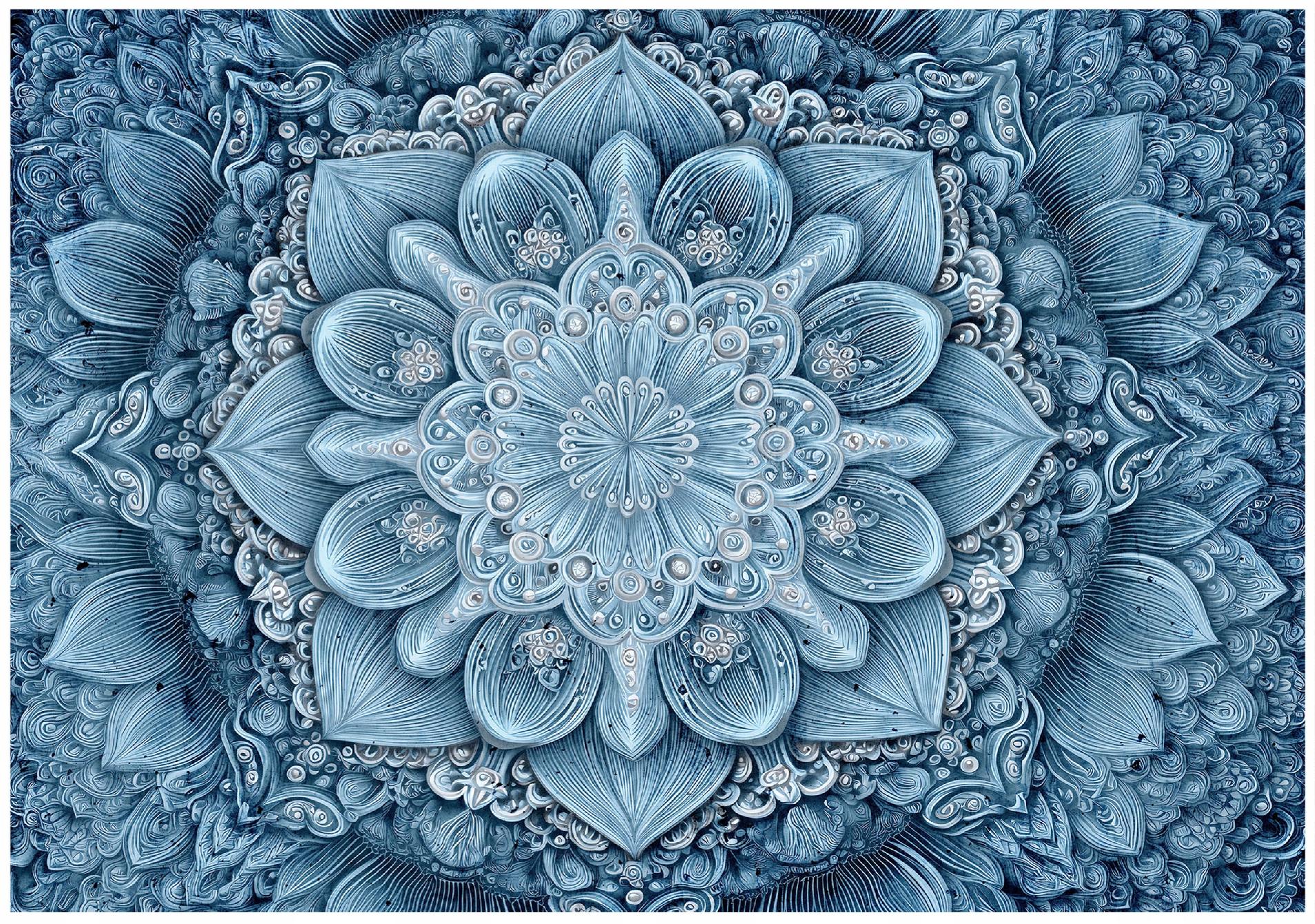 Fototapeta Mandala Abstrakcja Orientalna 400x280 cm Tapeta Do Sypialni Salonu Kuchni Na Flizelinie