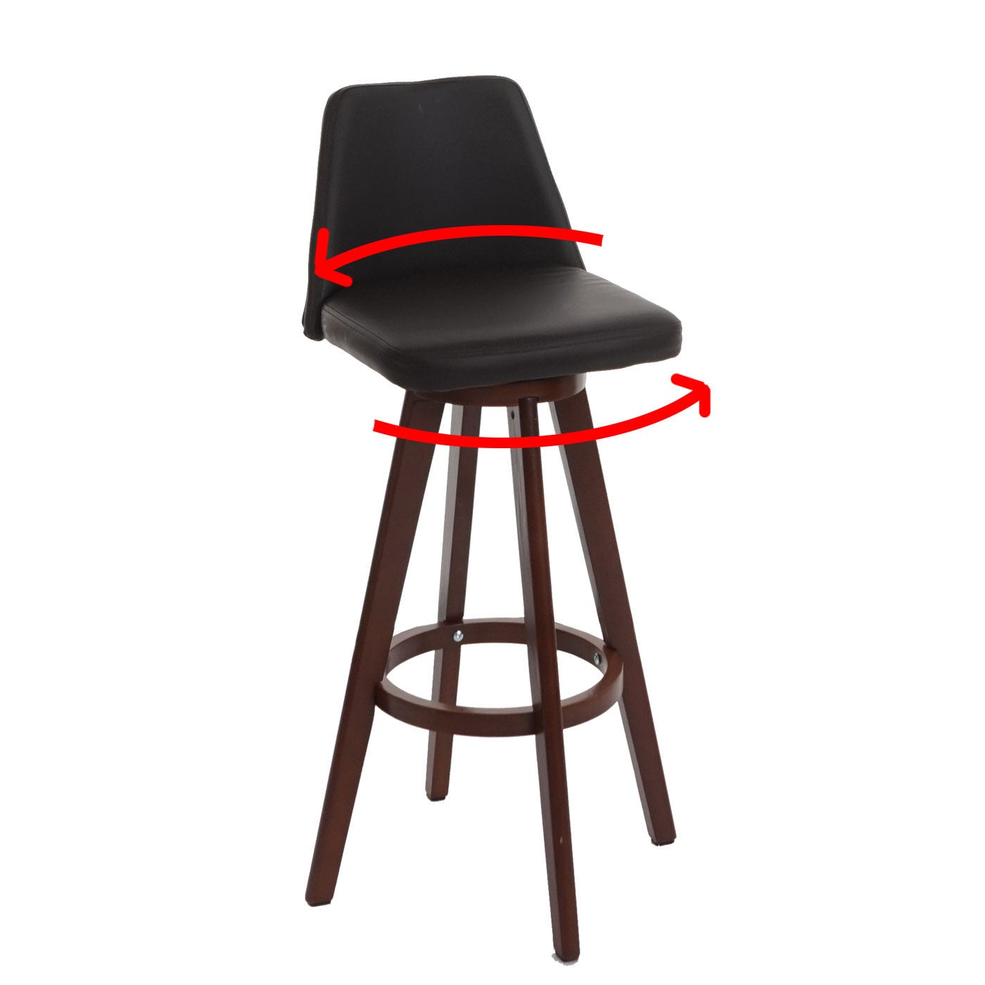 Tabourets de bar Casala pivotant et réglable