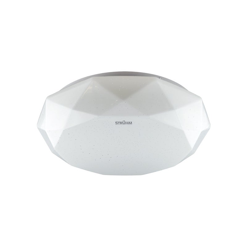 Plafon Diana okrągły biały LED 16W 4100K 1520lm wym: 10 x 35 cm IP44 tworzywo sztuczne Struhm