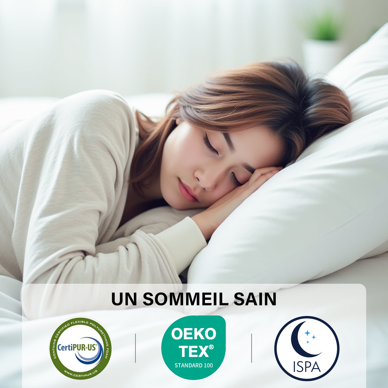 TEENO Matelas à ressorts 90x190 cm, épaisseur 20 cm - 2