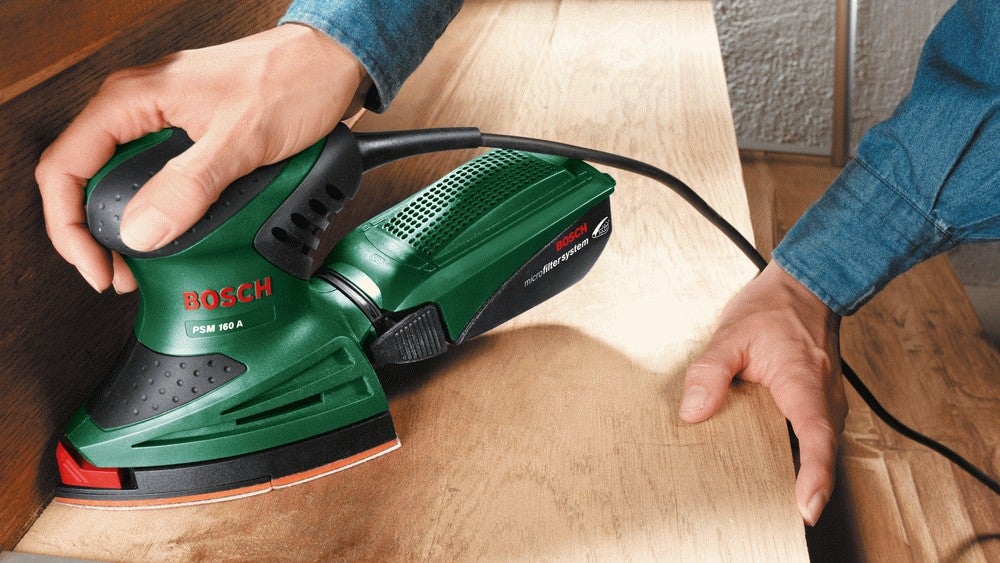 Szlifierka wielofunkcyjna Bosch PSM 160 A 160 W prędkość 24000 obr/min - 7
