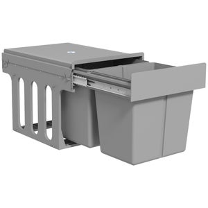 Ecoplast EC28 Pattumiera Ecologic, Verde, 38x36.5x37 con