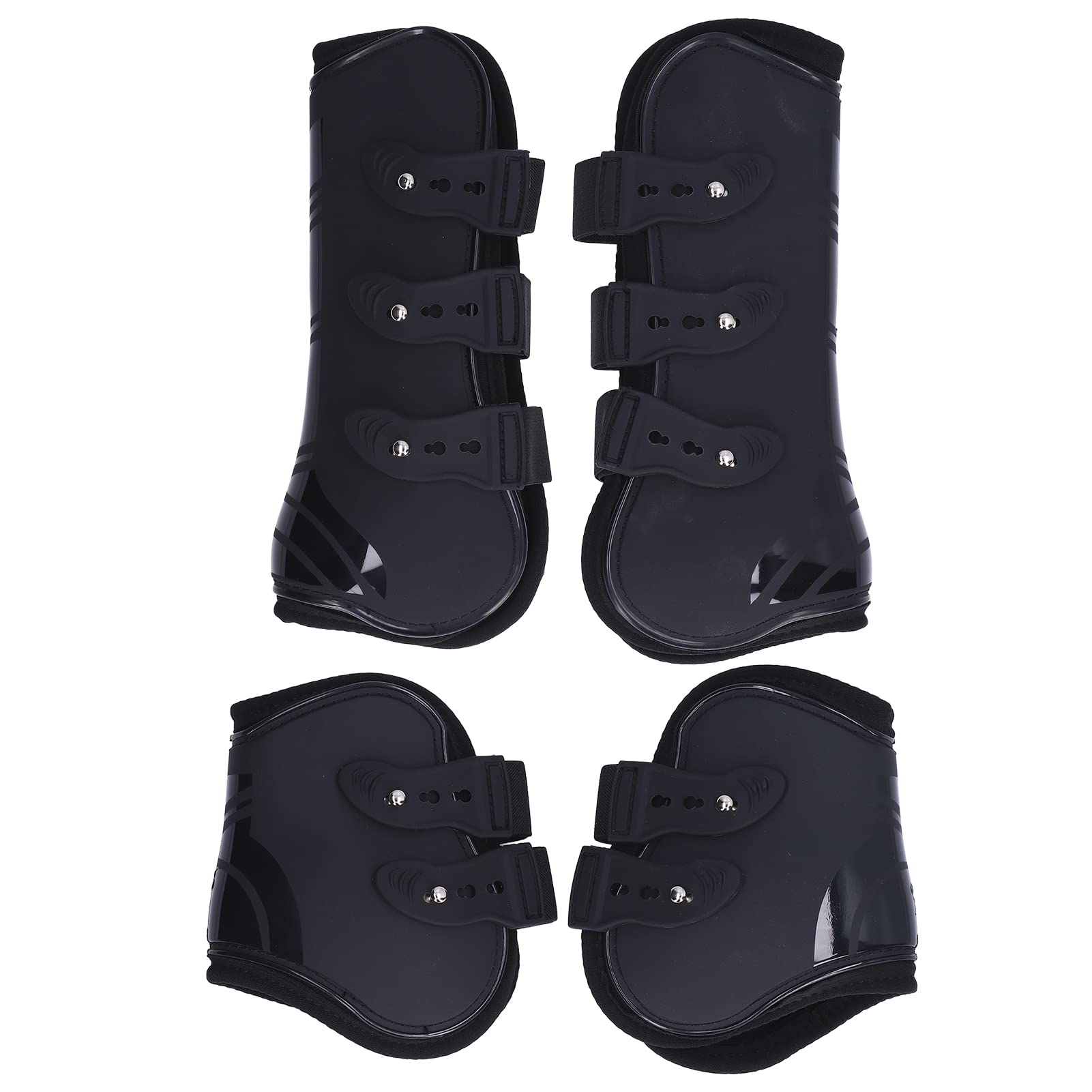 Guêtres De Protection Tendons HORZE – Cheval, Canon, Boulet, Fermeture élastique + Scratch, Paire