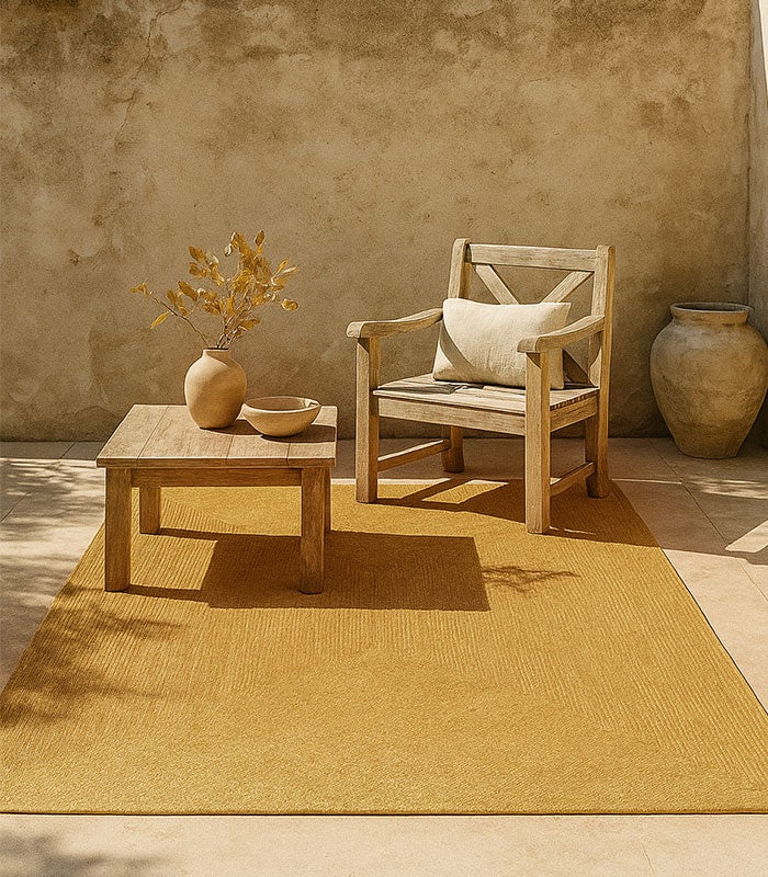 Hamid - Tapis d'extérieur et d'intérieur NANSA OCRE 300x250 - 2