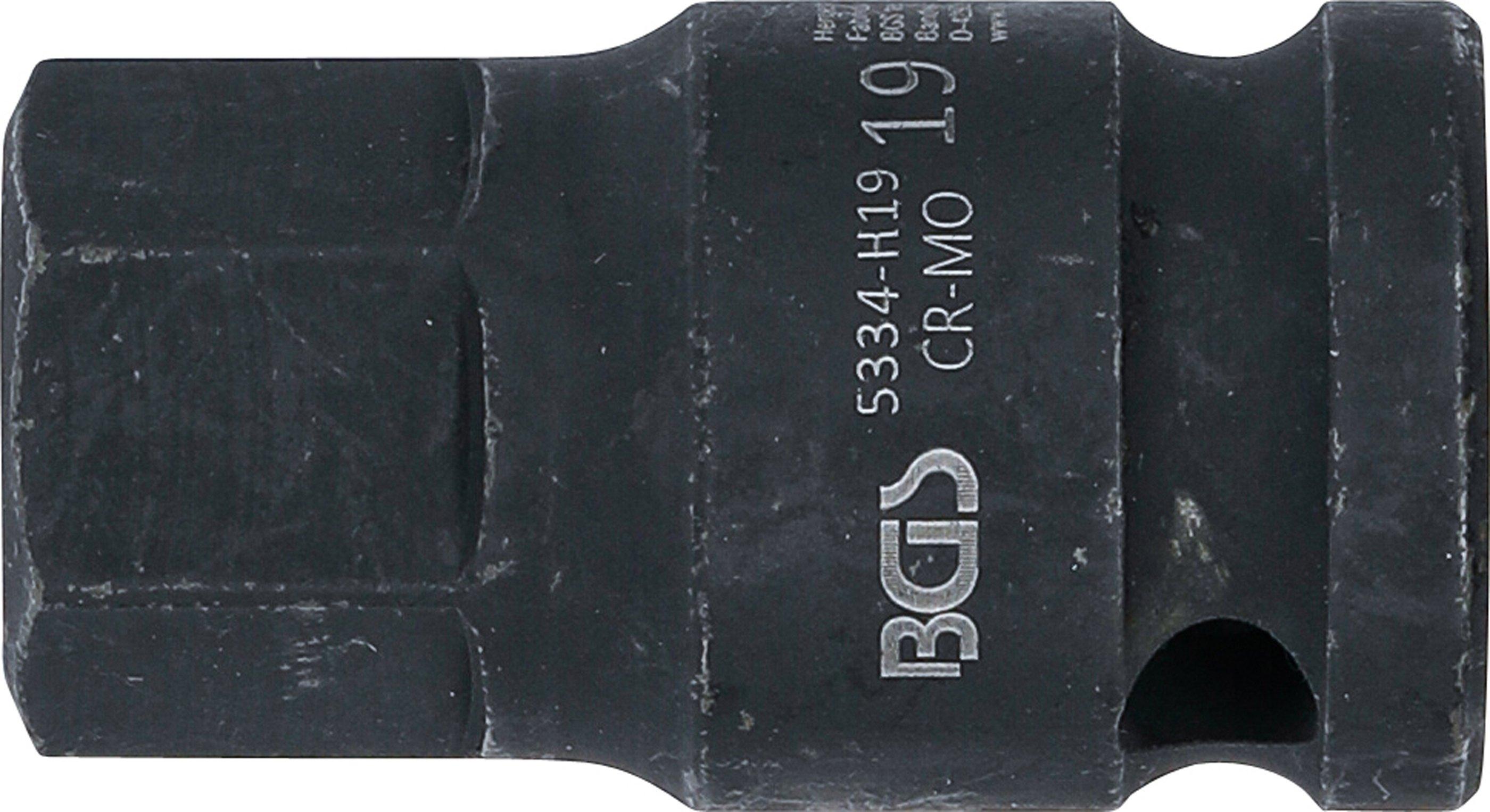 BGS Douille à embouts à choc | longueur 42 mm | 12,5 mm (1/2