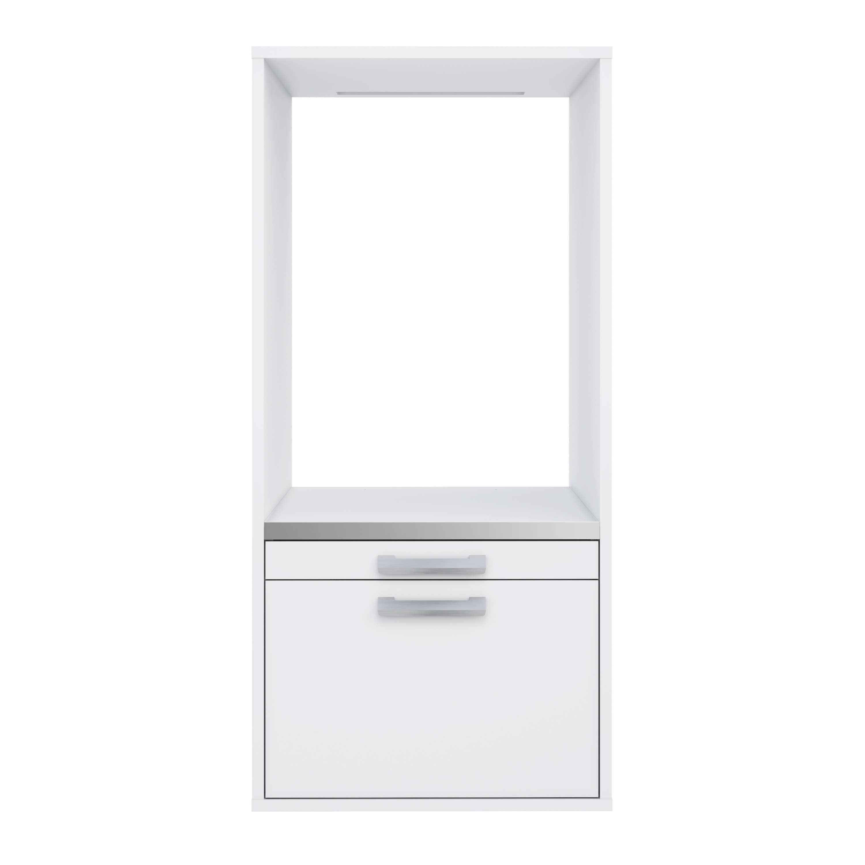Mueble armario para lavadora T-BATH 67,2x144cm blanco - 8