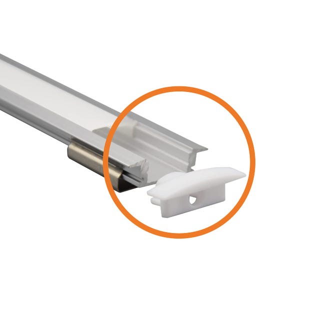 PROFILO ALLUMINIO BIANCO 2 MT MOD. SOLE PER CARTONGESSO SUPPORTO PROFILO ALLUMINIO BIANCO 2 MT MOD. SOLE PER CARTONGESSO SUPPORTO