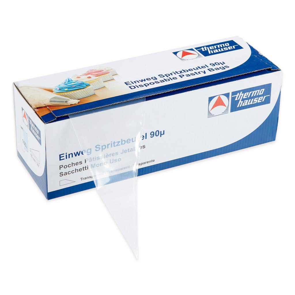 Sacchetti Monouso Smoothy Per Pasticceria - 100 Pezzi Trasparenti In Plastica PE - Foto 11