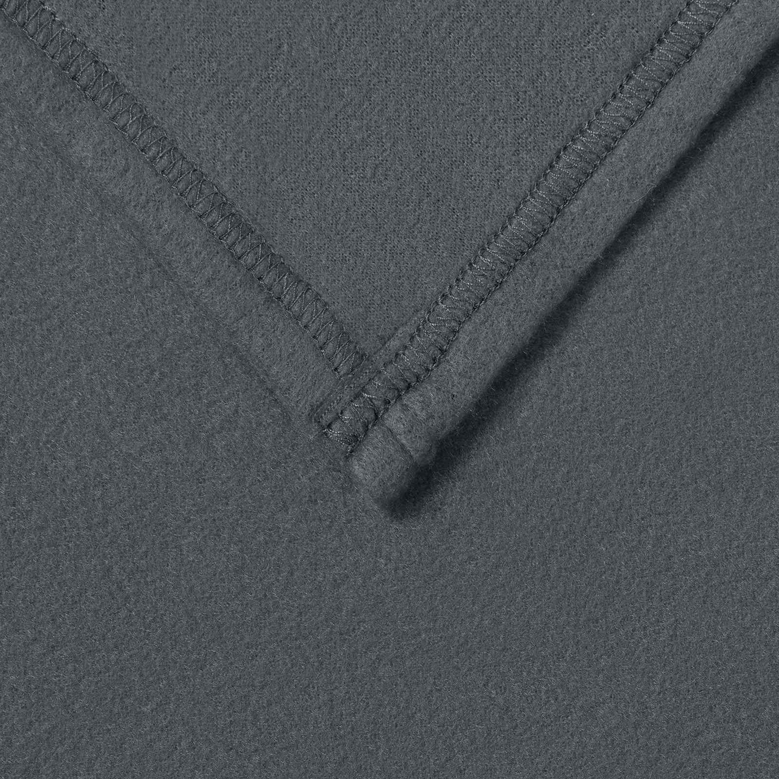 Couvertures à jeter 6 pcs Gris foncé 350 x 270 cm Toison vidaXL - 6