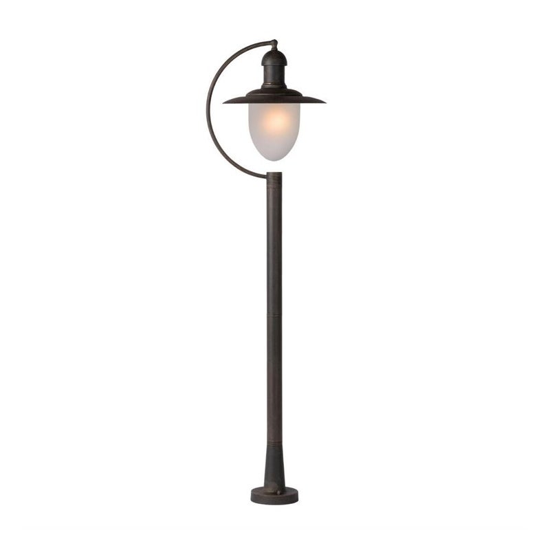 Lampa ogrodowa stojąca Aruba brązowa 1xE27x24W IP44 wym: 110 x 28,5 x 28,5 cm metal Lucide