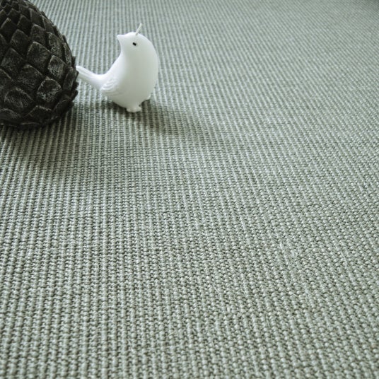 Tapis sisal Yucatan gris acier - Ganse coton anthracite - 140 x 200 cm - 5