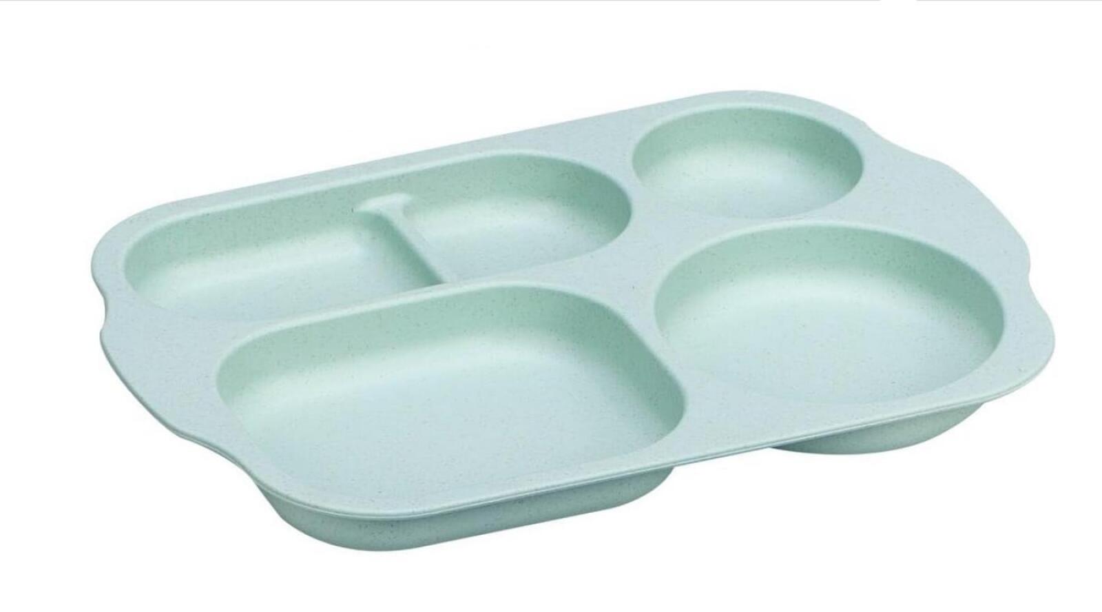 Piatti a 5 scomparti per bambini e adulti senza BPA e sicuri, vassoio riutilizzabile in plastica per microonde e lavastoviglie | Leroy Merlin
