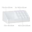 Separateur Tiroirs Diwoker 50 Piu00e8ces Organisateur De Tiroir - Systu00e8me De Rangement Pour Table De Organisateur Maquillage Separateur Tiroirs Diwoker 50 Piu00e8ces Organisateur De Tiroir - Systu00e8me De Rangement Pour Table De Organisateur Maquillage