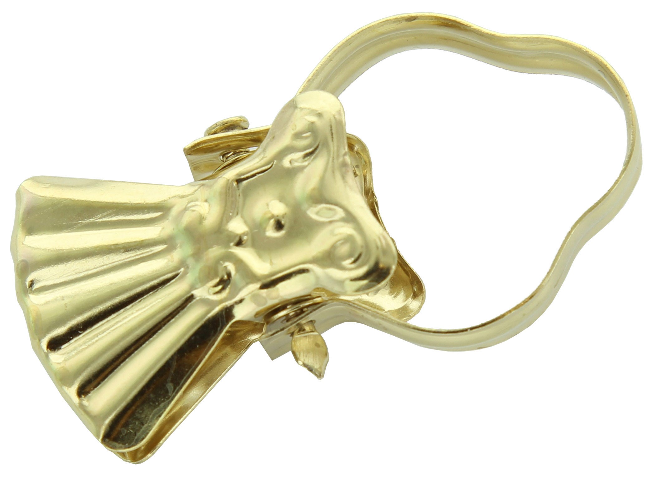 PINCE À RIDEAU AVEC ARC LAITON** | Leroy Merlin