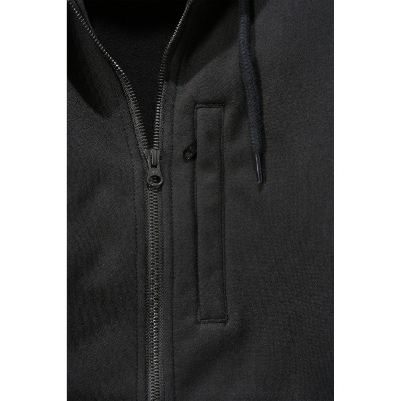 Sweat à capuche zippé déperlant et anti-vent CARHARTT - Noir - Taille L - 5