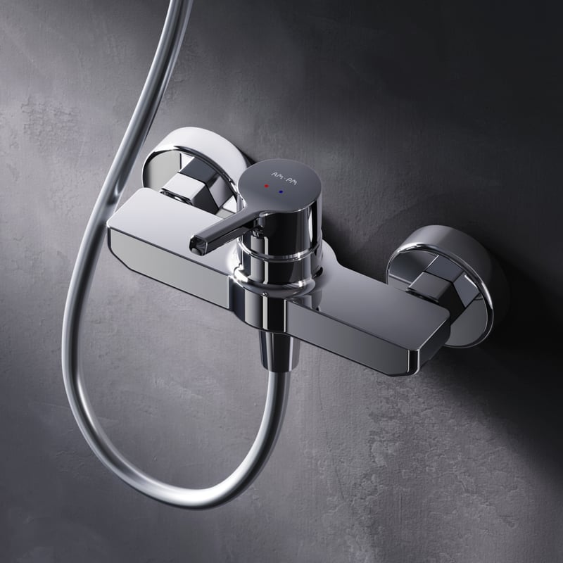 Jednouchwytowa bateria prysznicowa chrom, X-Joy S FXB20000 AM.PM