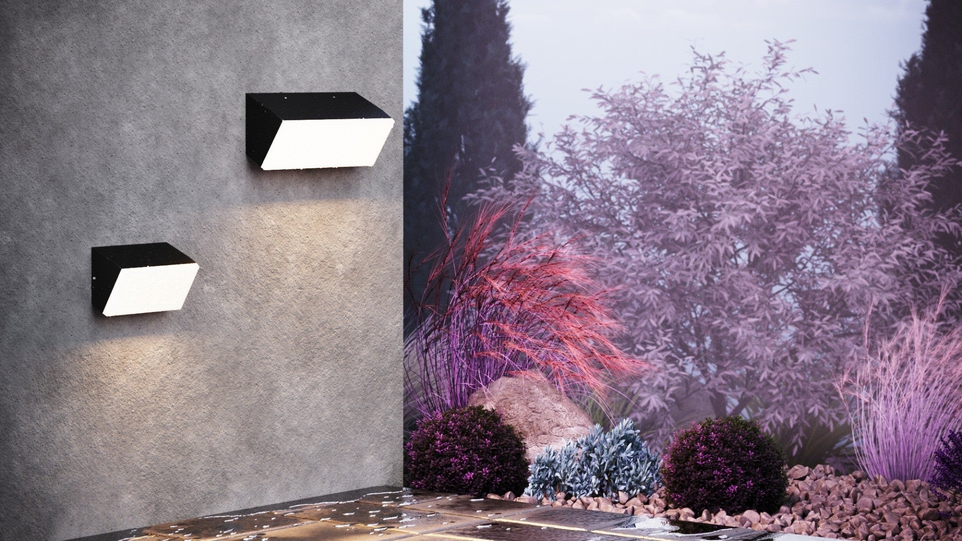 Brick Lampada da Parete a LED Metallo Grafite 1100 LM 3000K Maytoni - 8