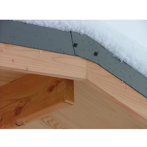 Studio de jardin OUTRIAZ 16m² - Bois Douglas épaisseur 55mm - Porte & Fenêtres PVC GROSFILLEX - Toiture Bacacier avec voliges - 6