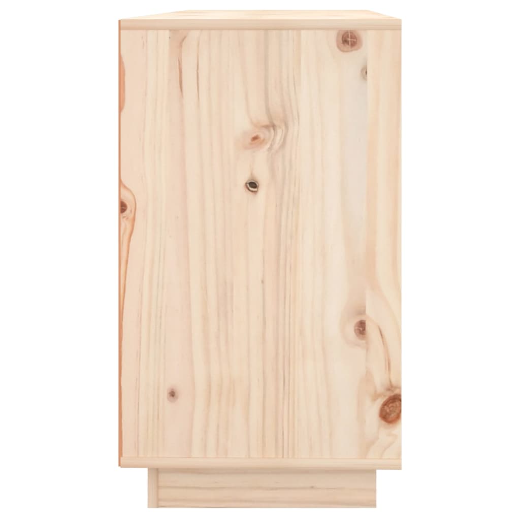 Buffet 111x34x60 cm Bois massif de pin vidaXL - 4