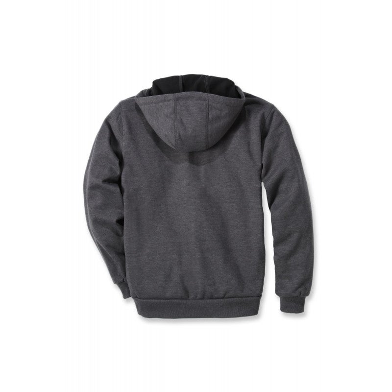 Sweat à capuche zippé déperlant et anti-vent CARHARTT - Gris foncé - Taille L - 3