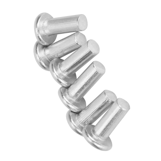 Rivetti Solidi A Testa Piatta, 100 Pezzi GB867 M4 Rivetti In