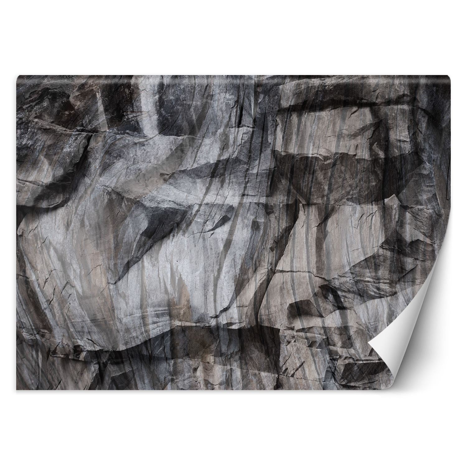 Fototapeta, Brązowe skały 3D 250x175
